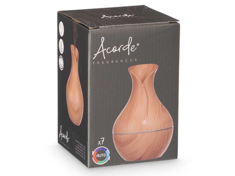 Humidificador Abombado Madera Acorde