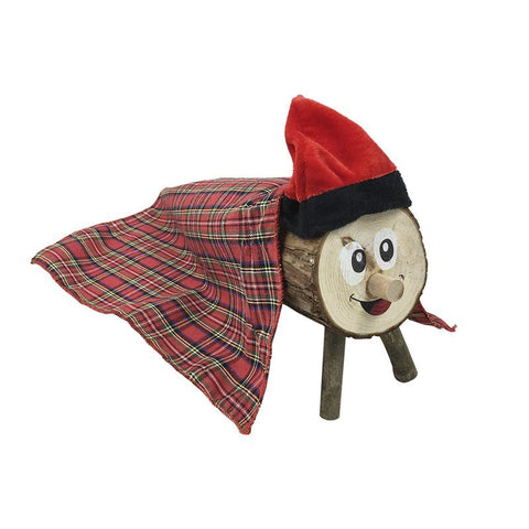 Caga Tió de Nadal 13cm Madera