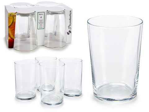 Set 4 Vasos Bistro Maxi 510cc