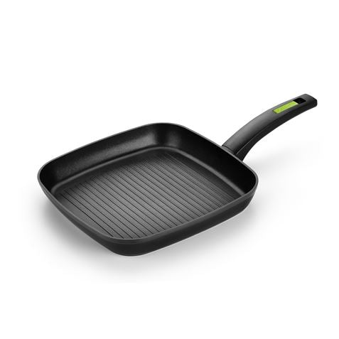 Grill 28cm Green Monix con Rayas Aluminio Forjado