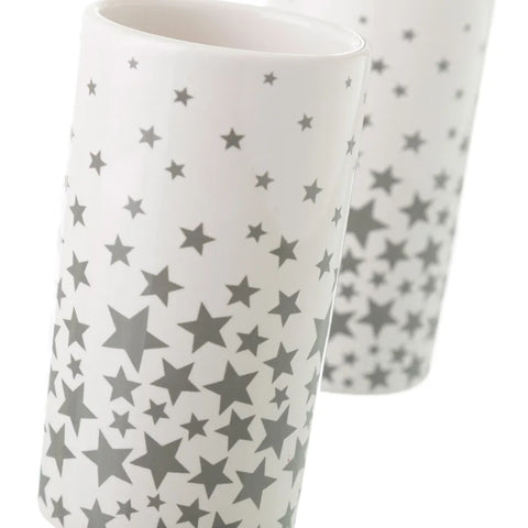 Set de Baño Stars Cerámica Gris