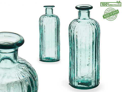 Botella Decorativa Vidrio Holanda Rayas 1,5 Litros