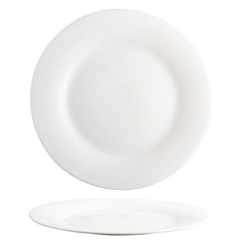 Plato Llano 25cm Blanco Elba CoK