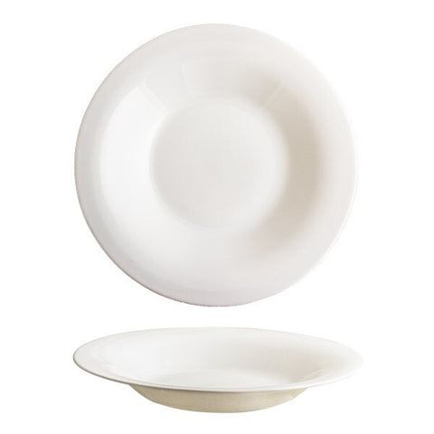 Plato Hondo 24cm Blanco Elba CoK