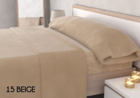 Juego de Sábanas Sedalina cama 135cm Beige Jacquard Onix