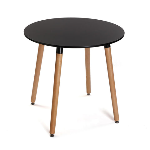 Mesa de Comedor Negra Mayra 80cm